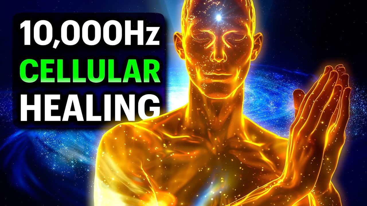EVERY CELL in Your BODY Will START to HEAL 10000Hz 528Hz Frequency ...