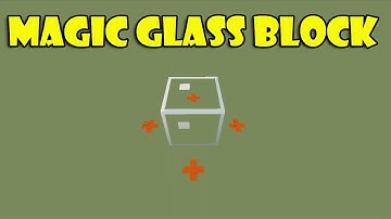 Magic Glass Block *AKA* Piston Glitch (Minecraft Xbox)