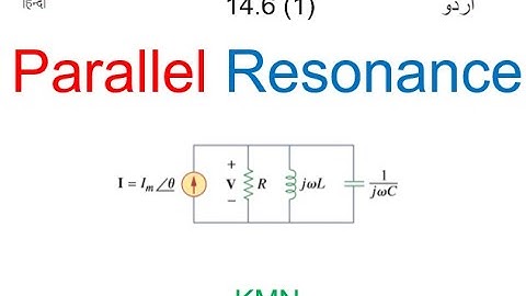 Parallel Resonance Circuit || Example & Practice 14.8 || Fundamentals of Electric Circuits (5/6 ed)