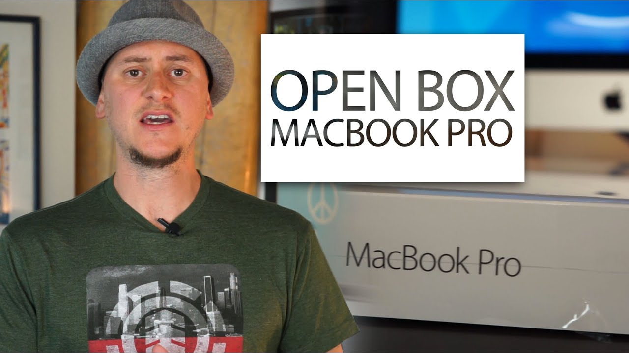 OPEN BOX MACBOOK PRO - YouTube
