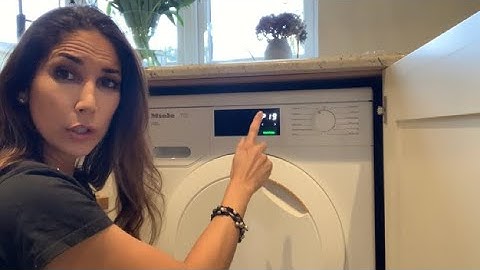 How to turn off the buzzer / sound on Miele T1 tumble trier