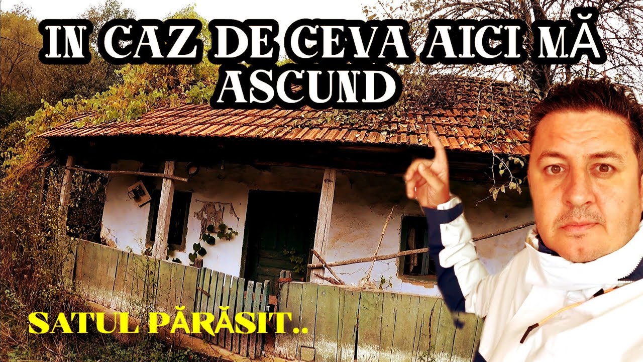 Sat părăsit PRĂDAT de HOȚI! Un singur BĂTRÂN mai trăiește aici și are PROBLEME cu hoții