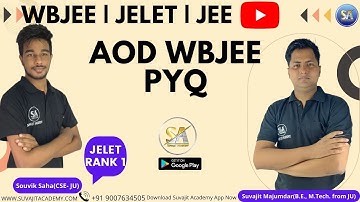 APPLICATION OF DERIVATIVE WBJEE PYQ 2019  20220 2021  SOUVIK SIR | RANK 1| CSE JU | WBJEE 2023