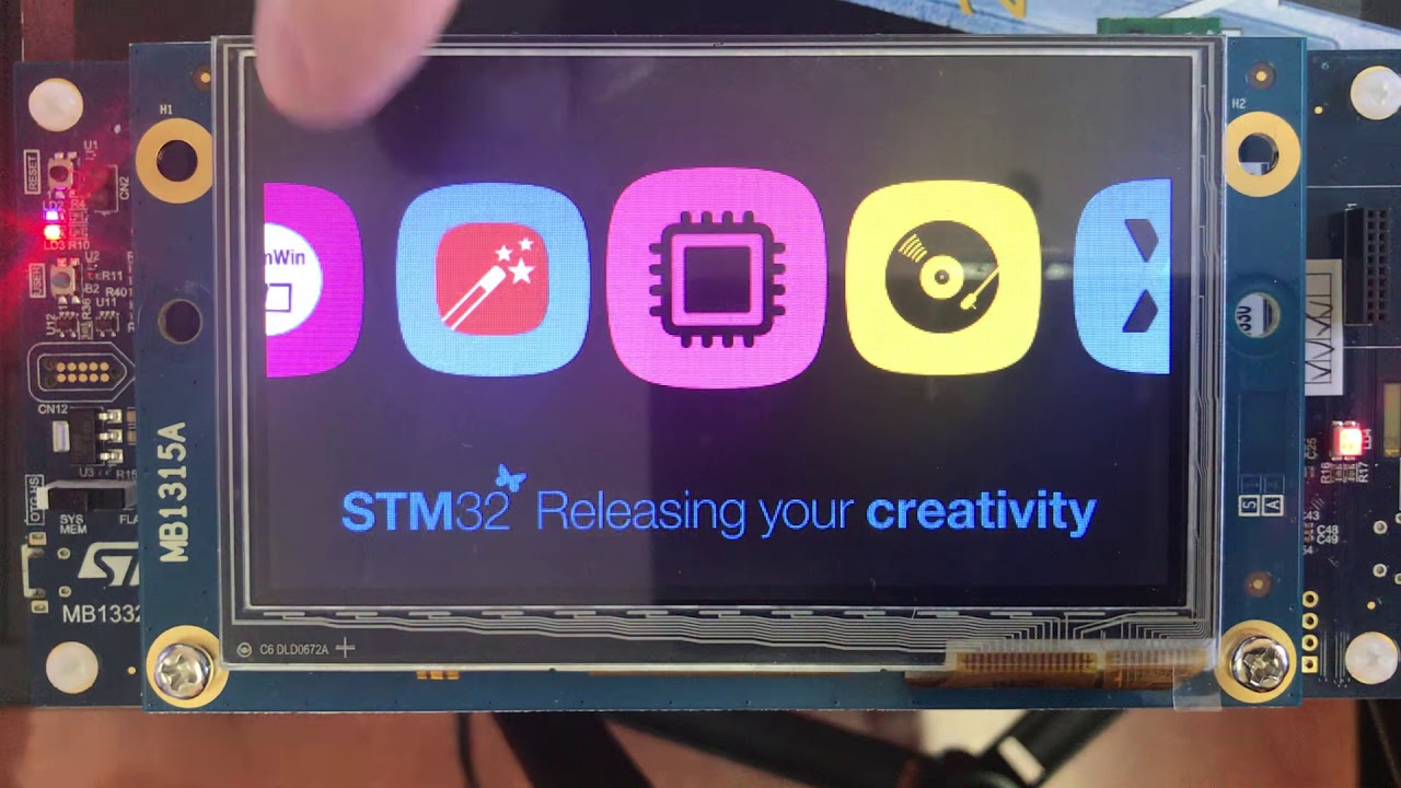 STM32H7B3 Discovery Kit - VIN DIESEL w aucie z NITRO :) - YouTube