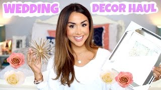 Wedding Decor Haul! Hobby Lobby, Home Goods, C Wonder