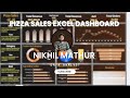 Data Analyst Portfolio Project | Pizza sales Dashboard Using Excel