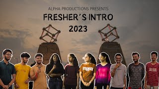 Fresher's Introduction 2023 | Alpha Productions | IIT ROPAR