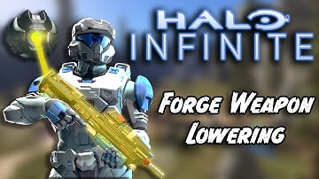 Weapon Lowering - Halo Infinite