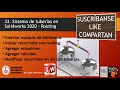 33 Sistema de tuberías con Solidworks 2020 - Routing