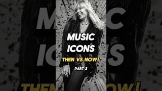 Music Icons: THEN vs NOW! (Part 3)  🎤✨ #musicfacts #thenandnow #50s #60s #shorts