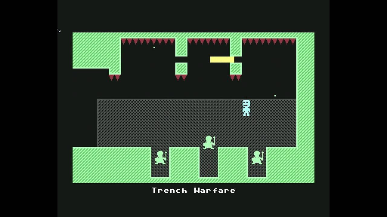 C64Zilla VVVVVV Low Death Challenge Tag! Preview version for Commodore 64 with DUHMEZ