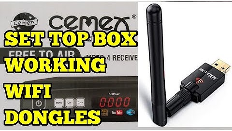 CHINA MPEG4 SET TOP BOX WORKING WI-FI DONGLES 2019 NEW