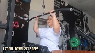 GYM VLOG! | 1st Day of Workout, Cardio   Upper Body (For School Purposes)