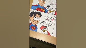 Superman & Krypto in Different Cartoon Styles Part 2! #shorts #superman