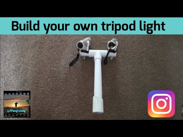Build Your Own Double Tripod Light