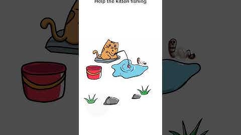 Brain Out Level 148 | Help the kitten fishing | Brain Out Game Solution Level 148
