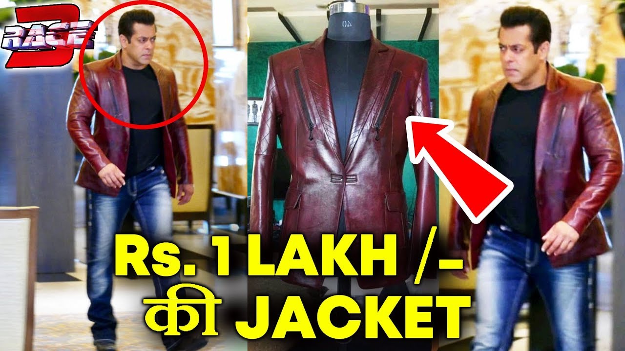 Salman Khan WEARS A JACKET Worth Rs 1 LAKH In RACE 3 