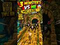 3 Monsters vs Me What a Scene Temple Run Gameplay 