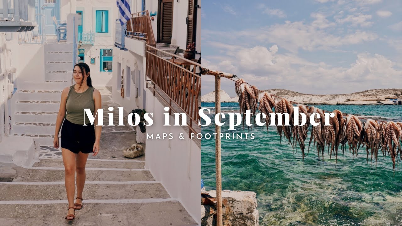 Greek Island Hopping in September ☀️ The Absolute BEST Time to Visit Milos