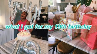 what I got for my 19th birthday! \/\/ realistic gift ideas