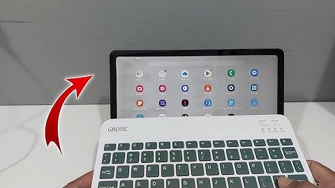 How to connect Bluetooth keyboard to Samsung tablet