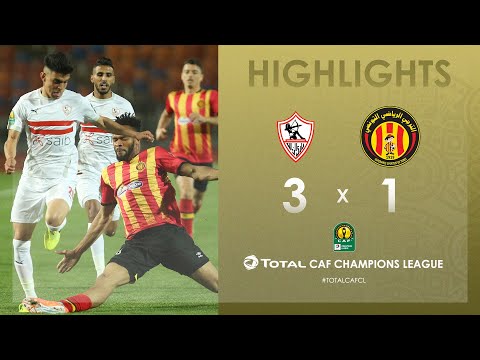 Zamalek SC 3-1 Espérance de Tunis  | HIGHLIGHTS | Quarter-Final First Leg | TotalCAFCL