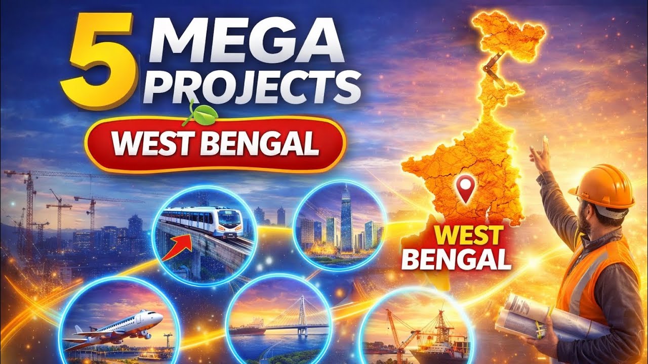 अगर ये 5 Mega Projects पूरे हुए… West Bengal Next Level जाएगा 😮 