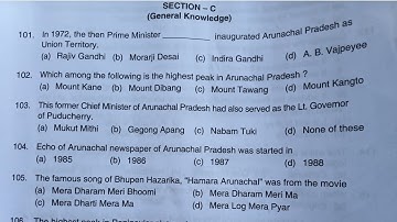 apssb exam constable 2023 gk part|apssb previous year exam paper