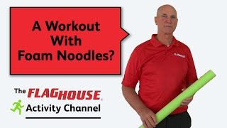 Phys Ed Workout with a Foam Noodle!? (Ep. 14 Noodlecize)