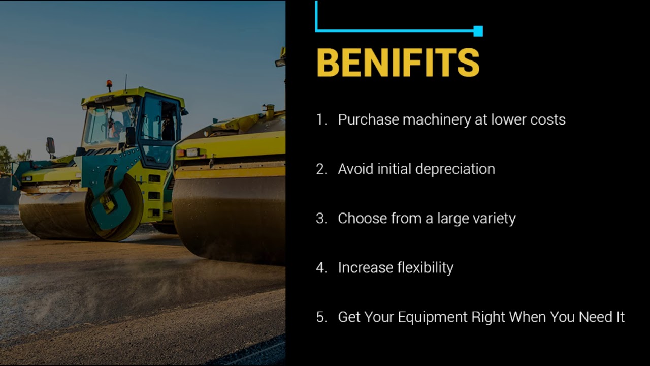 Benefits of Buying Used Construction Equipment - YouTube