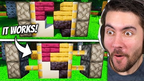 Testing VIRAL Build Hacks To See If They Work In Minecraft!