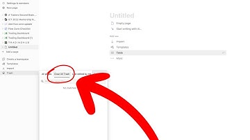 How To Empty All Trash In Notion At Once