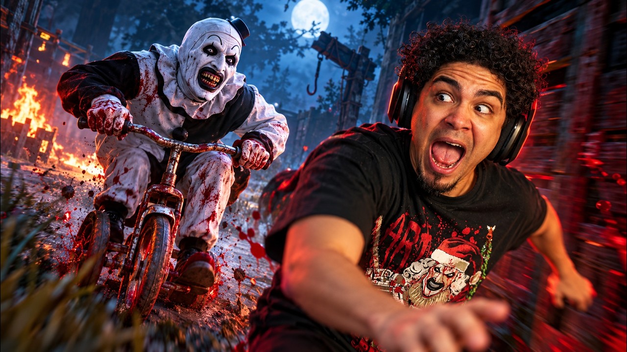 Dead By Daylight: ART THE CLOWN REACTION AND GAMEPLAY