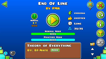 Geometry Dash | End Of Line by PMK 100% (Normal 3*)