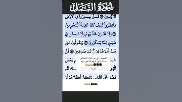 سورة النمل الآية 70 #قرآن #تلاوات #سورة