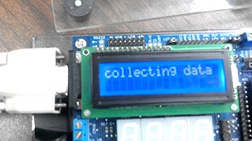 Light data reading using hc12