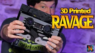 3D Printed Ravage from Transformers