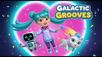 Galactic Grooves: Space Adventure Music Video (Luma, Beat-Bot & Twinkle)