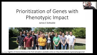 James Schnable - Prioritizing of Genes with Phenotypic Impact