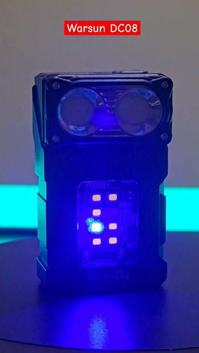 Best Compact Flashlight - Warsun DC08 #flashlight #camping #flashlights