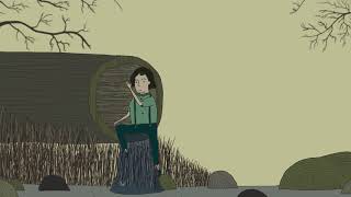 Opentoonz.  Choose color for character