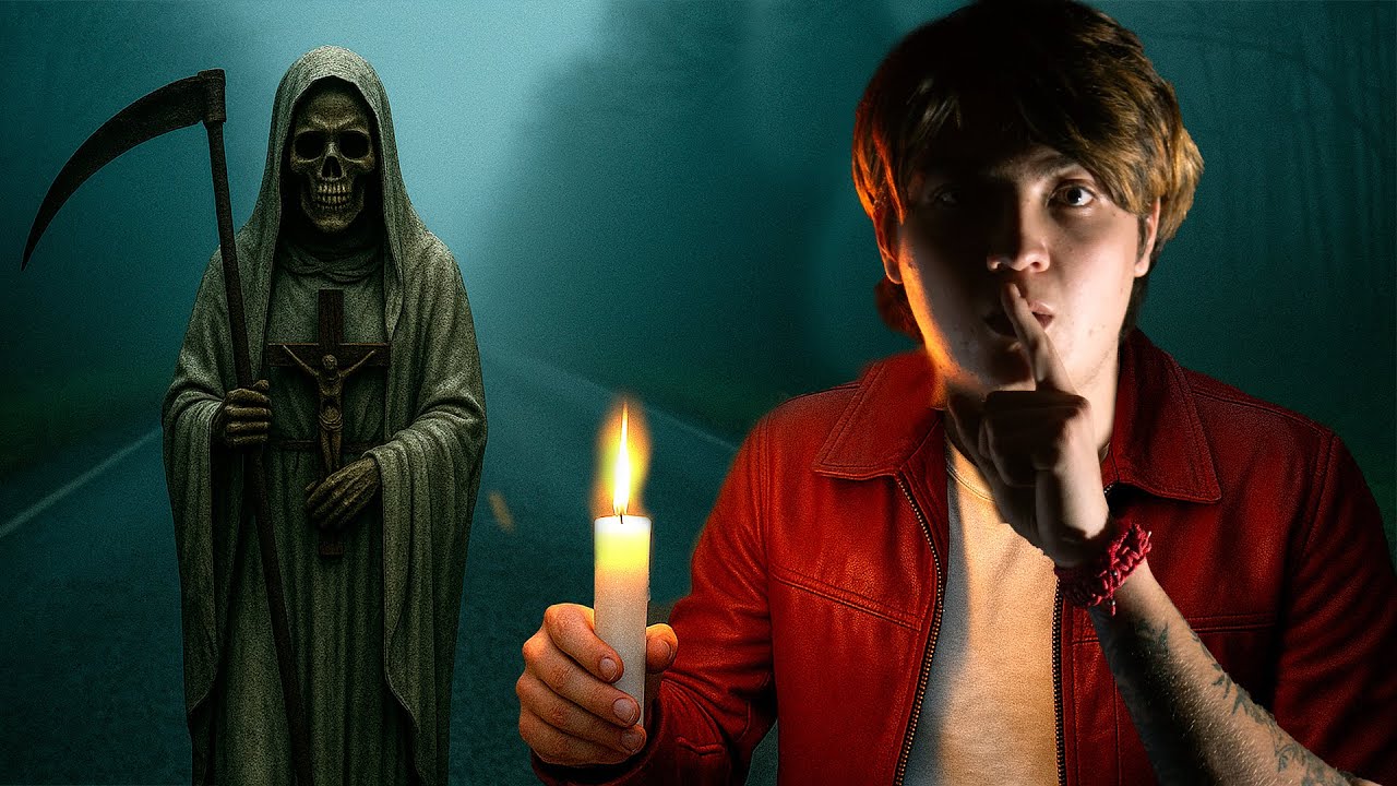 TERROR en la carretera de la SANTA MU3RT3, vimos BRUJAS en el cielo