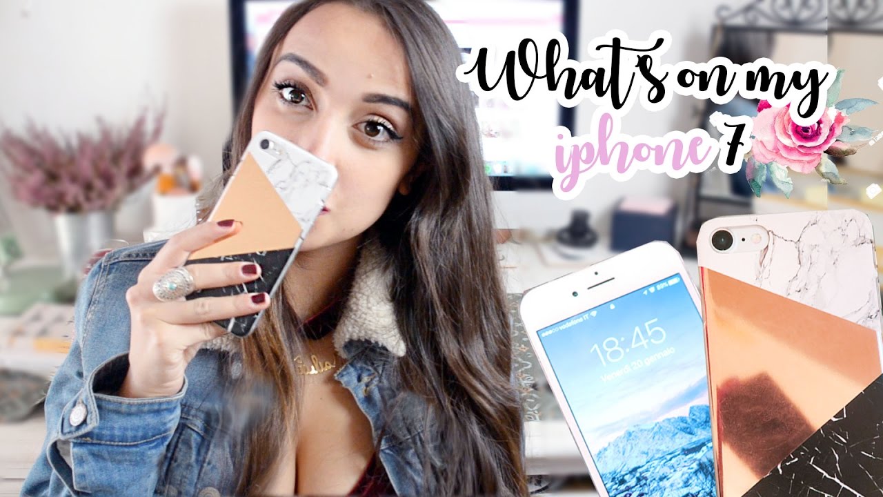 What's on my iphone 7 - ITA || Julie Demar
