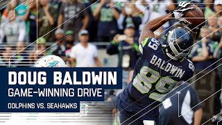 Russell Wilson's TD Lob to Doug Baldwin Caps Game-Winning Drive! | Dolphins vs. Seahawks | NFL