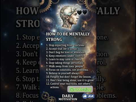 12 Golden Rules to Build Mental Toughness 🧠💪 #shorts #motivation #education