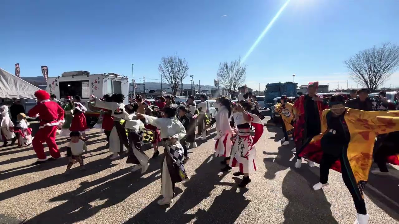 総踊り【よっちょれ】　上品の郷よさこい（1部）　25.12