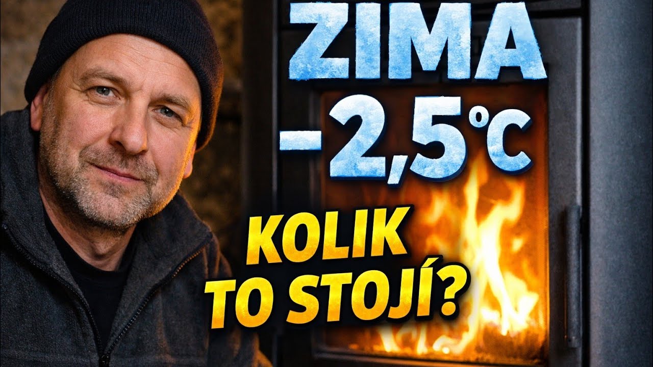 Pravda o peletách: Šumava, mráz a skutečná spotřeba