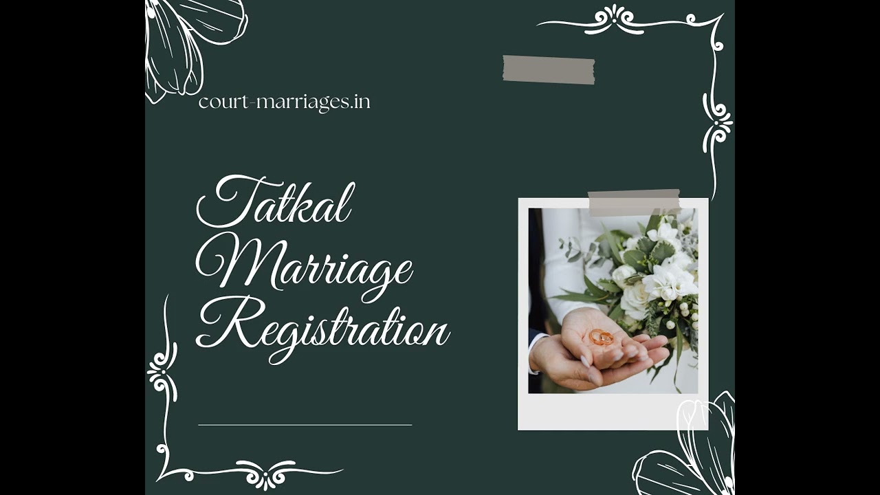 Tatkal Marriage Registration & Certificate in Delhi Services