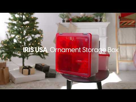 IRIS USA Ornament Storage - DCB 4