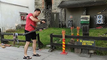 repeating crossbow Zhuge Nu shooting
